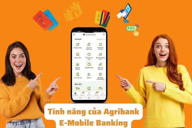 Tính năng nổi bật của Agribank E Mobile Banking