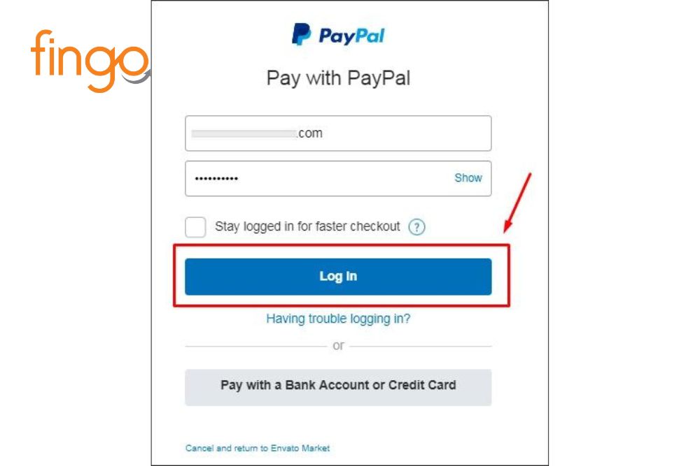 Đăng nhập Paypal