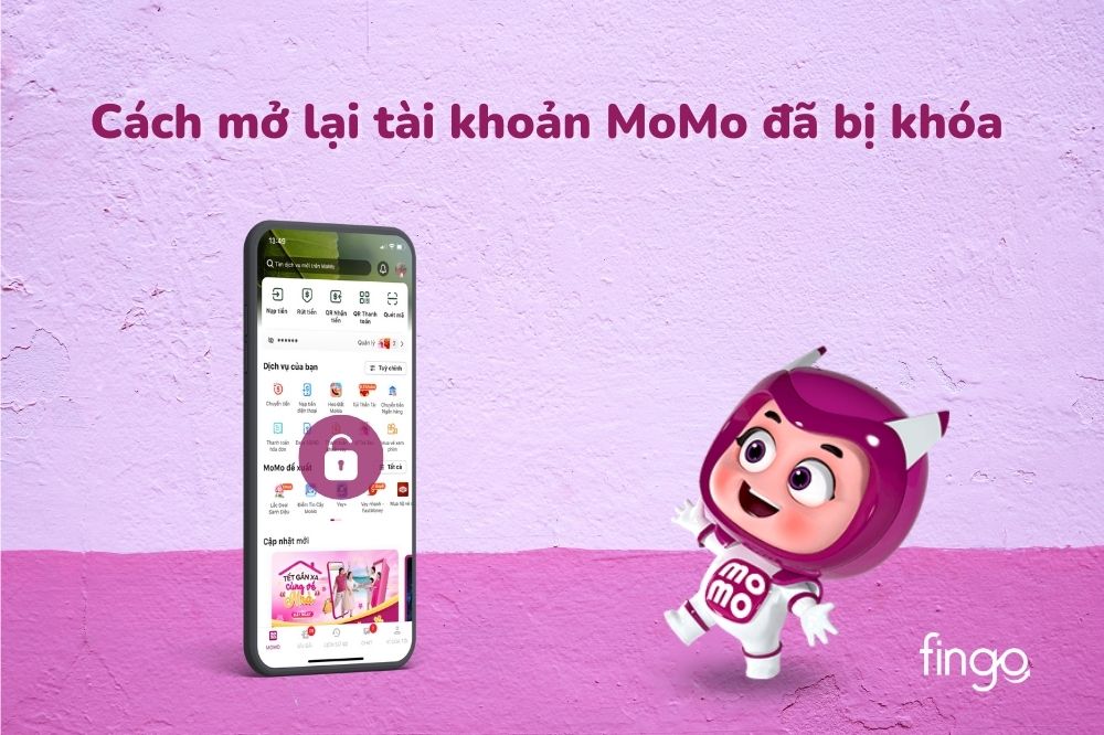 Hướng dẫn mở lại tài khoản MoMo bị khóa