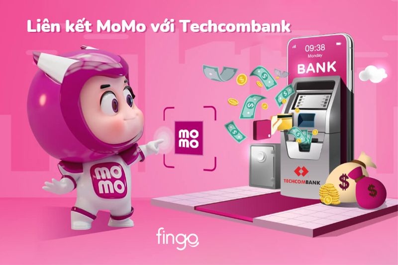 liên kết MoMo với Techcombank