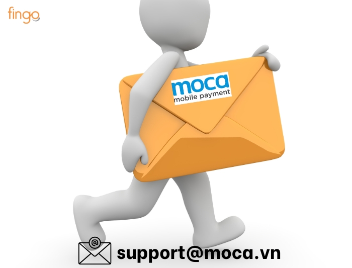 Lên hệ Moca qua email