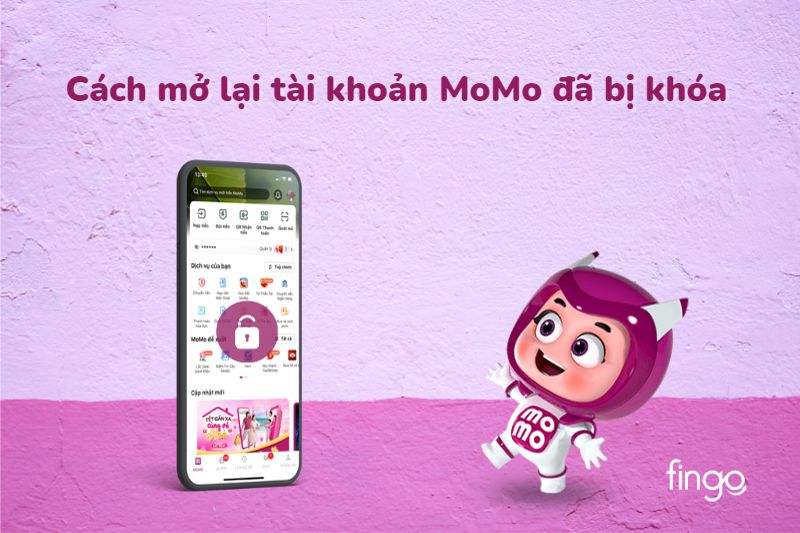 3 cách mở lại tài khoản MoMo bị khóa