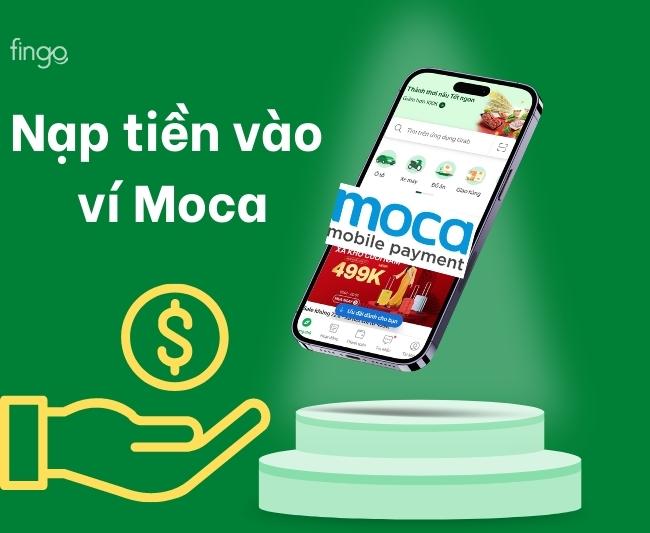 Nạp tiền vào ví Moca