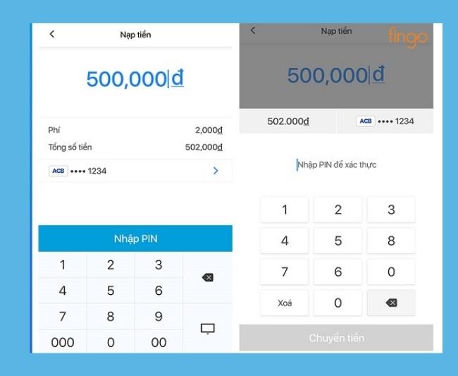 Nhập mật khẩu để xác nhận