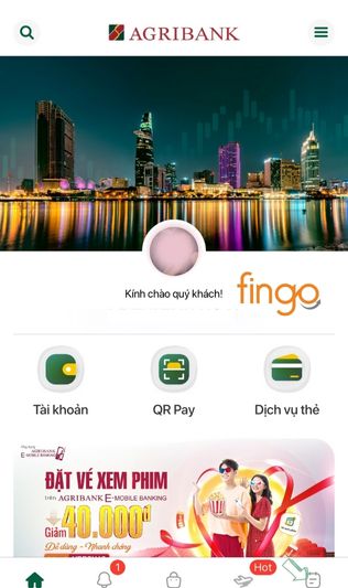 Bước 2: Nhấn vào lịch sử giao dịch
