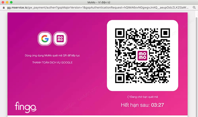 Quét mã QR để xác minh danh tính