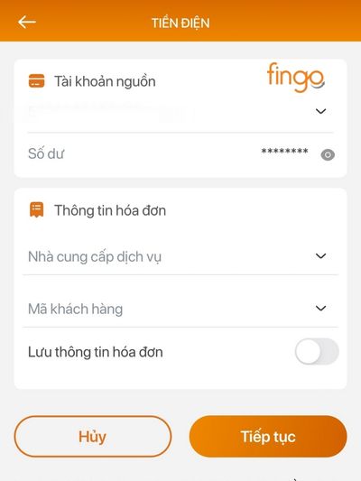 Nhập thông tin của bạn để thanh toán 