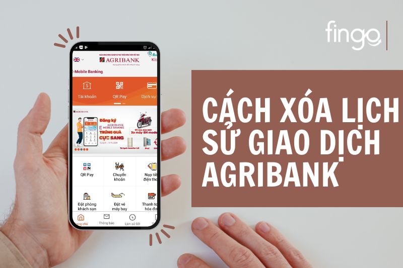 Cách xóa lịch sử giao dịch Agribank trên điện thoại