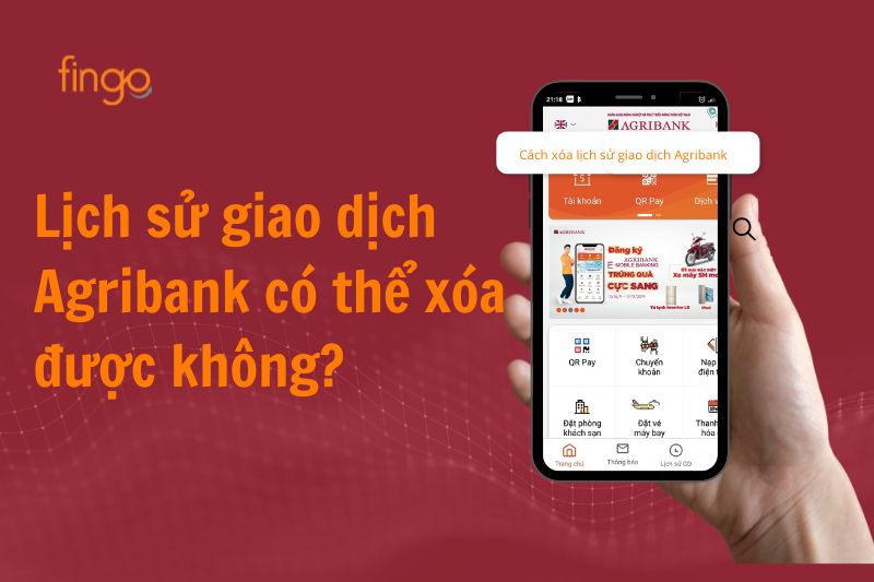 Cách xóa lịch sử giao dịch Agribank?