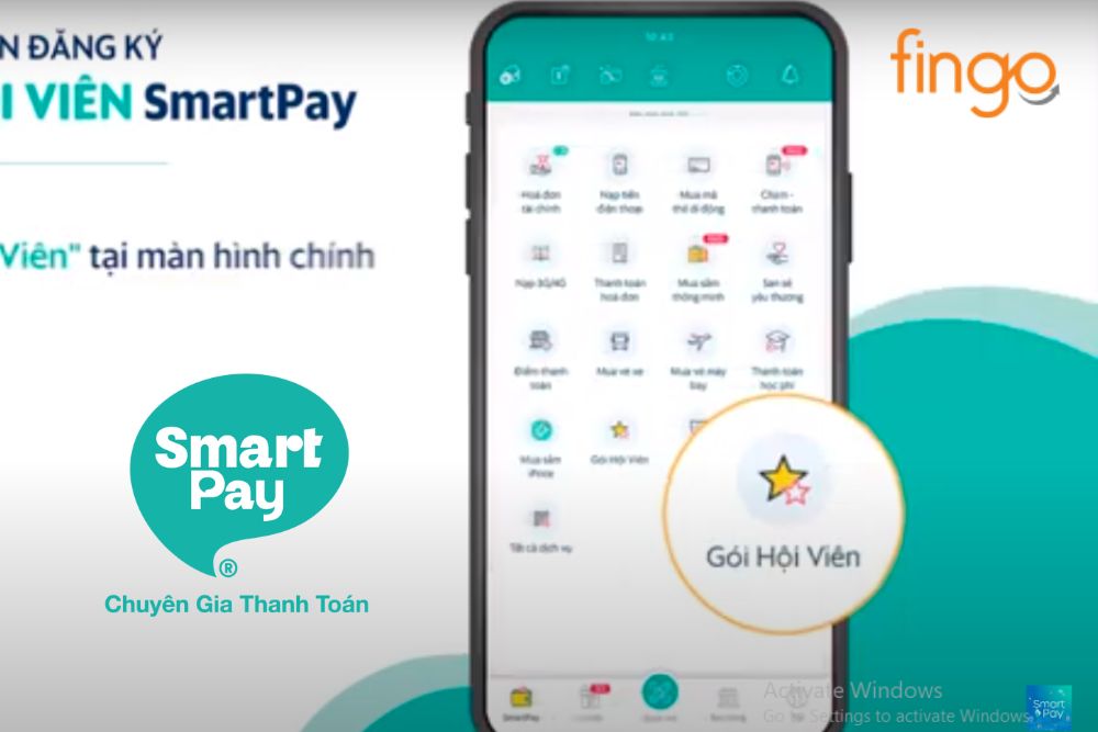 Chọn gói hội viên SmartPay
