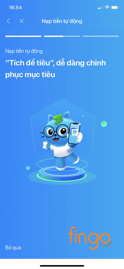 Đọc qua các điểm nổi bật của tính năng nạp tiền tự động