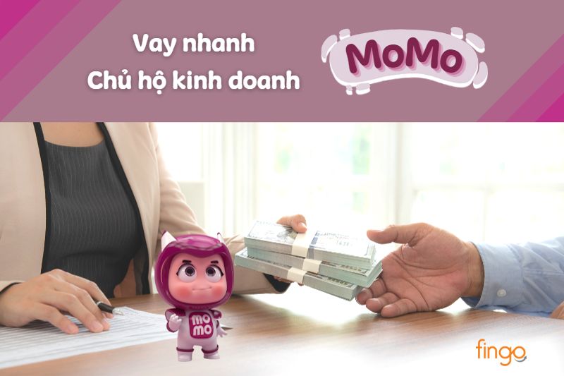 Tính năng Vay nhanh Chủ hộ kinh doanh MoMo
