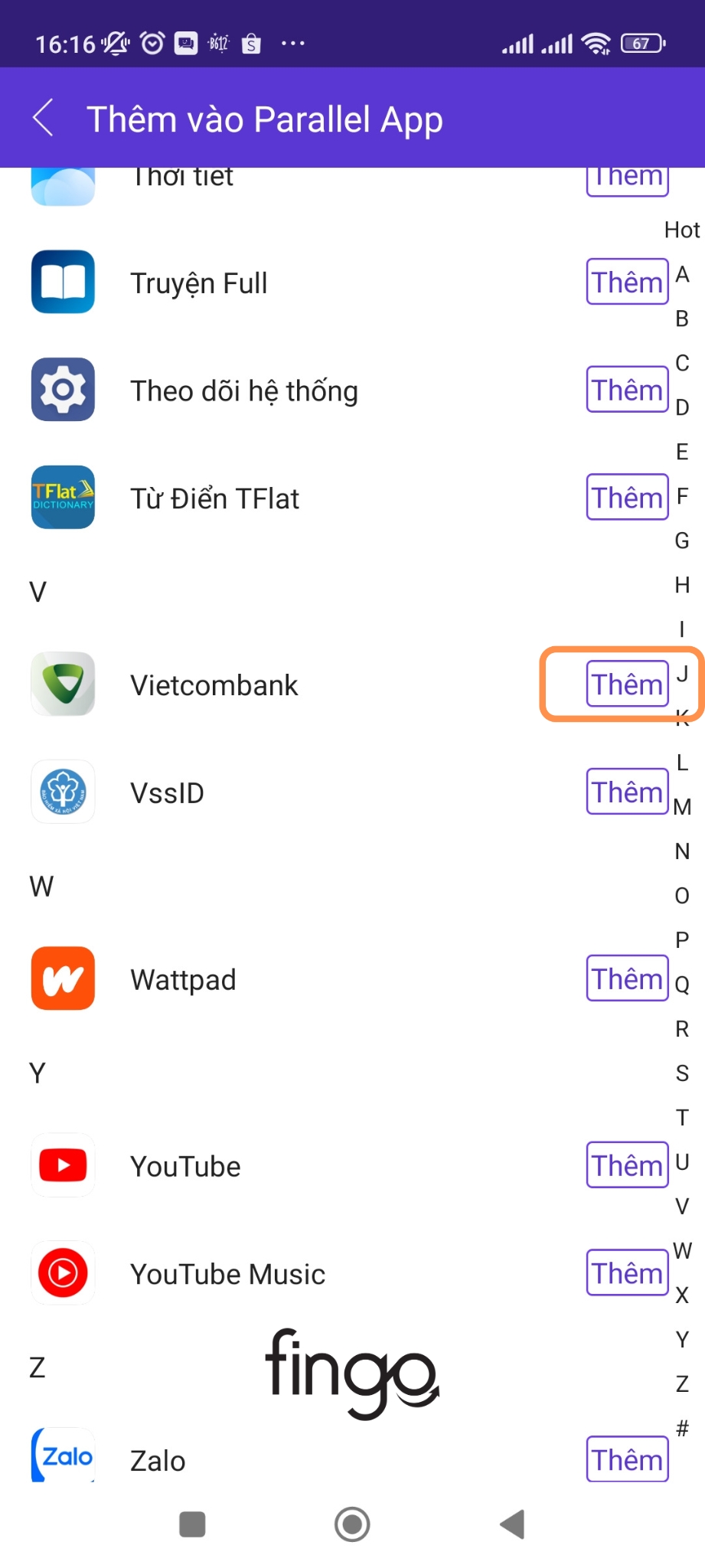 Cách đăng nhập 2 tài khoản Vietcombank trên điện thoại b3