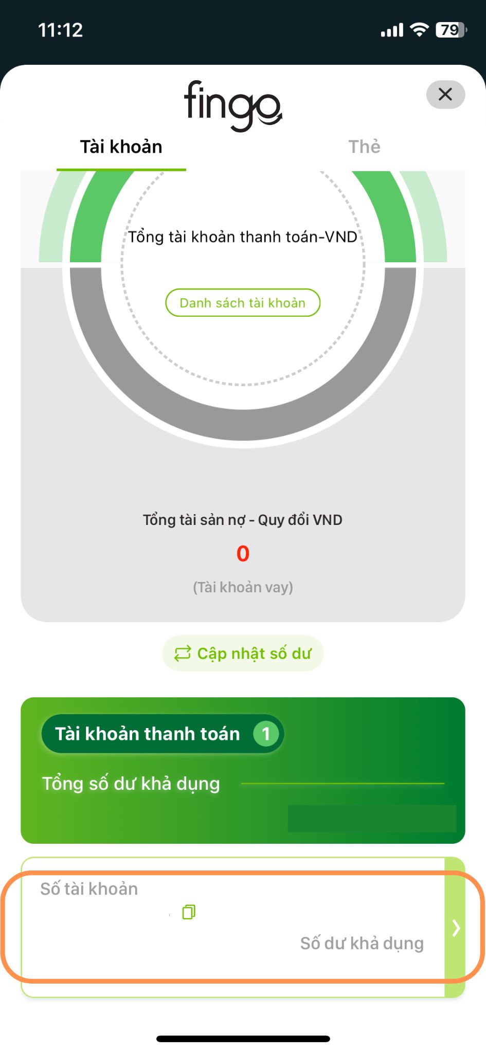 Cách sao kê ngân hàng Vietcombank bước 2