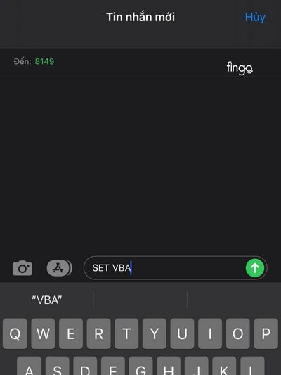 Cú pháp đăng ký SMS Banking qua tin nhắn