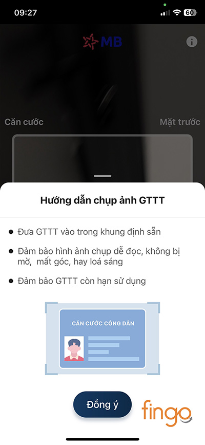 Chụp ảnh CCCD