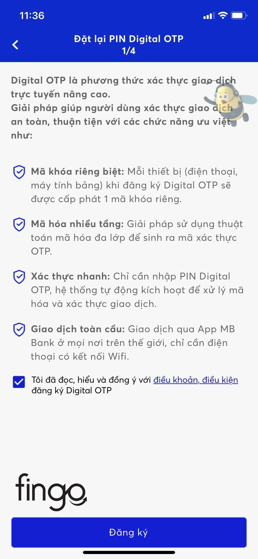 Đồng ý với các điều khoản, điều kiện 
