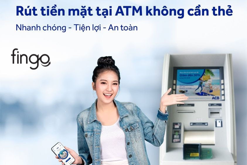 Cách rút tiền ATM ACB bằng mã QR