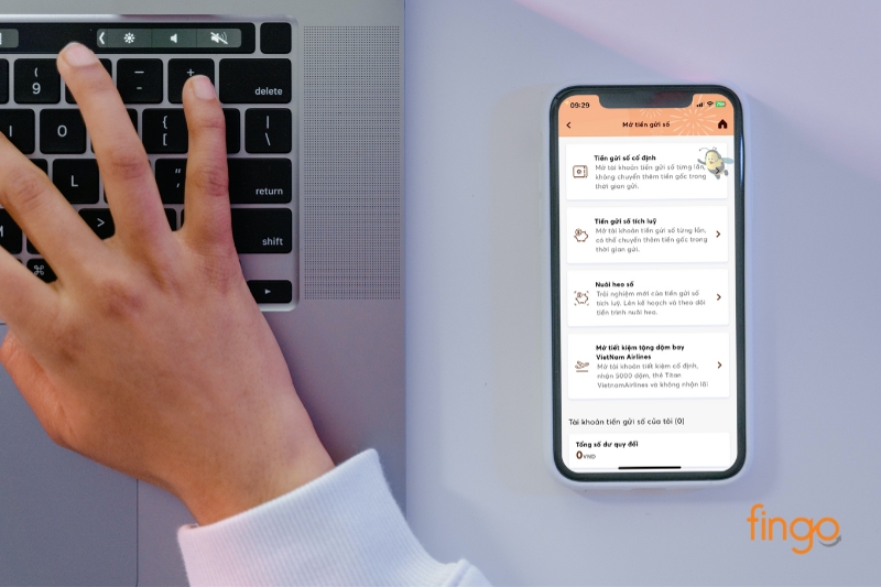 Gửi tiết kiệm online MB Bank thông qua app ngân hàng