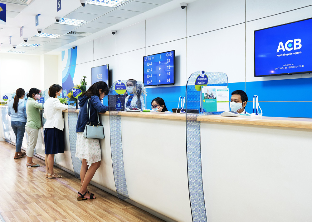 Phí chuyển tiền ACB tại quầy giao dịch