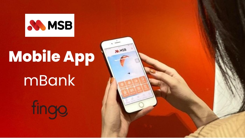 Hỗ trợ khách hàng qua Mobile App mBank