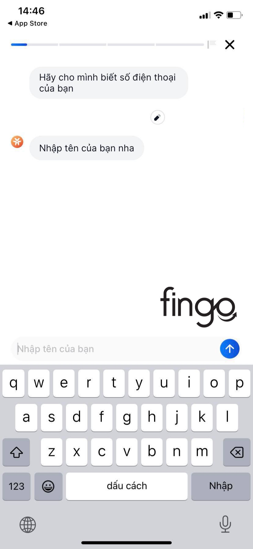 Điền tên, số điện thoại đăng ký