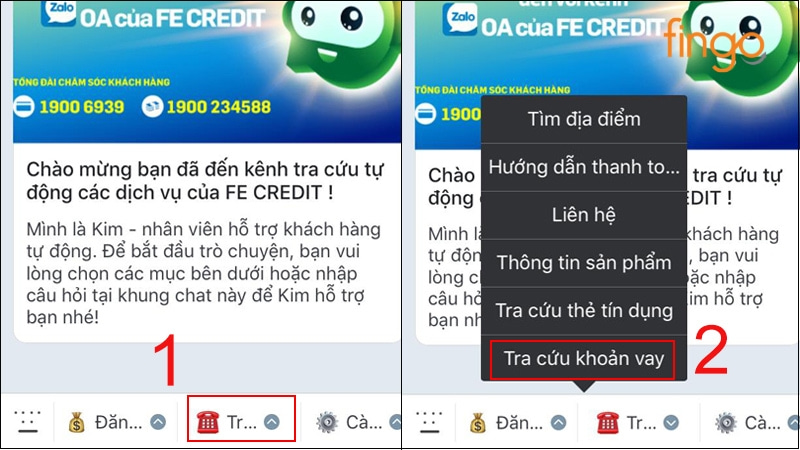 Cách kiểm tra hợp đồng qua Zalo