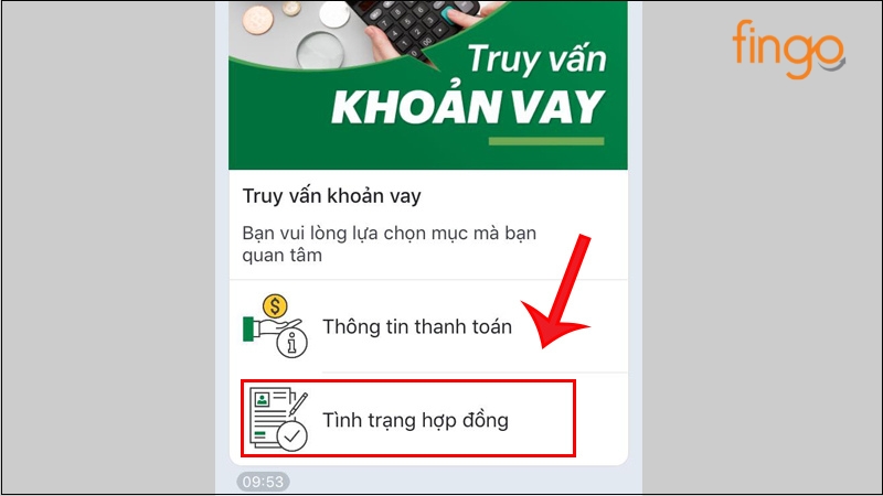 Cách kiểm tra hợp đồng qua Zalo