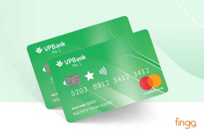 Thẻ tín dụng VPBank Number 1 Mastercard miễn phí rút tiền mặt