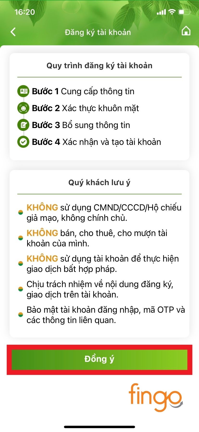 Bước 5: Chọn "Đồng ý".