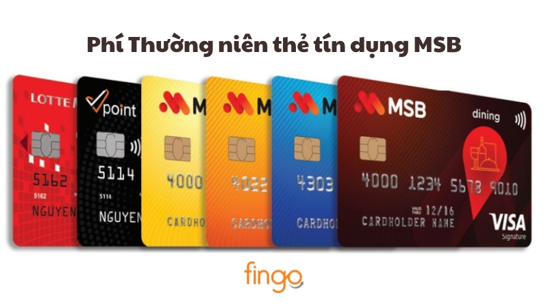 Phí thường niên thẻ tín dụng MSB là gì?