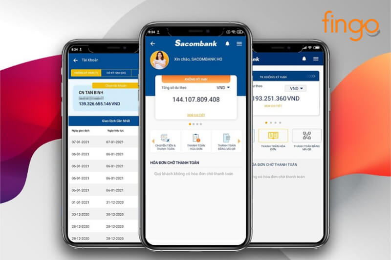 Tiện ích Sacombank Pay