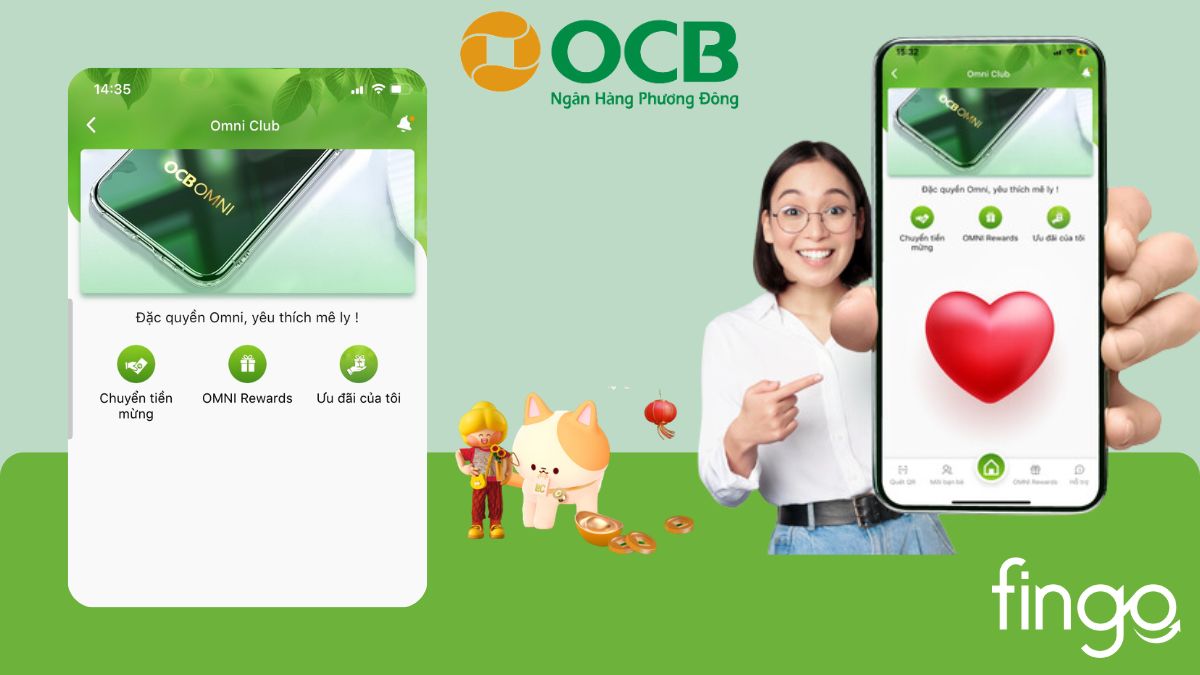 Dịch vụ "OMNI Club" trong OCB OMNI.