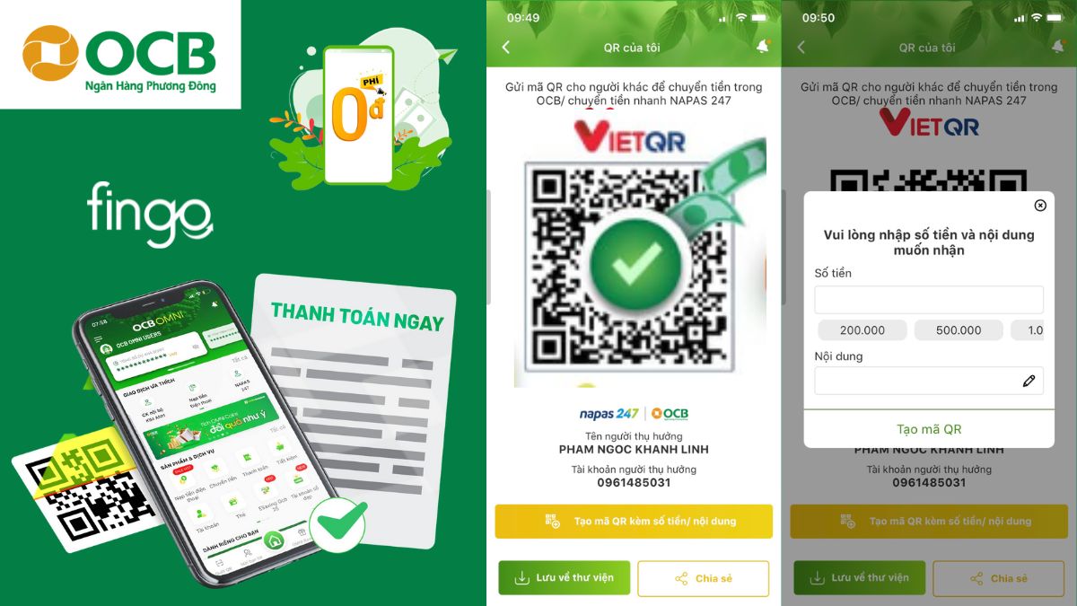Dịch vụ "QR của tôi".