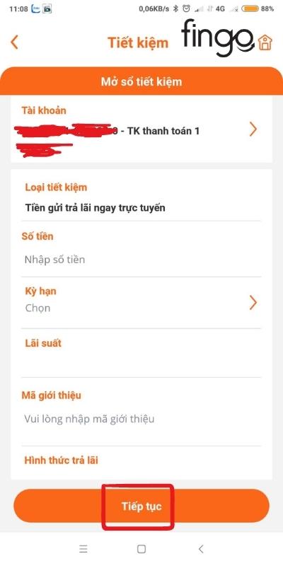 Cách gửi tiết kiệm online MSB