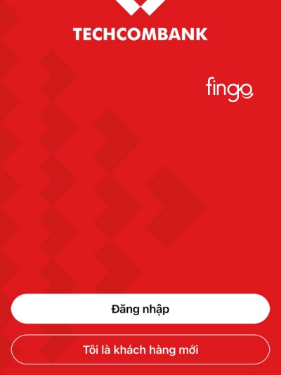 Đăng nhập vào ứng dụng Techcombank Mobile