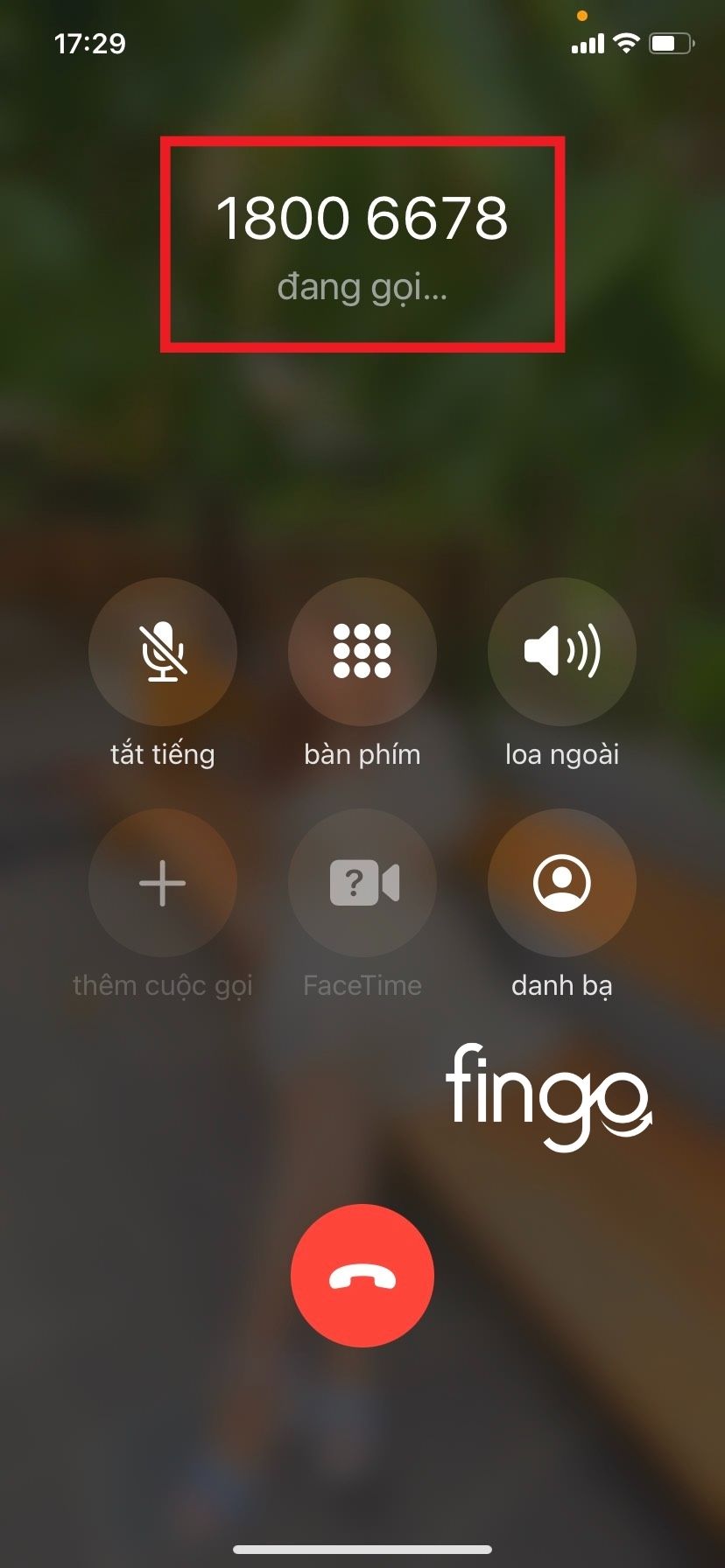 Liên hệ số hotline 1800 6678