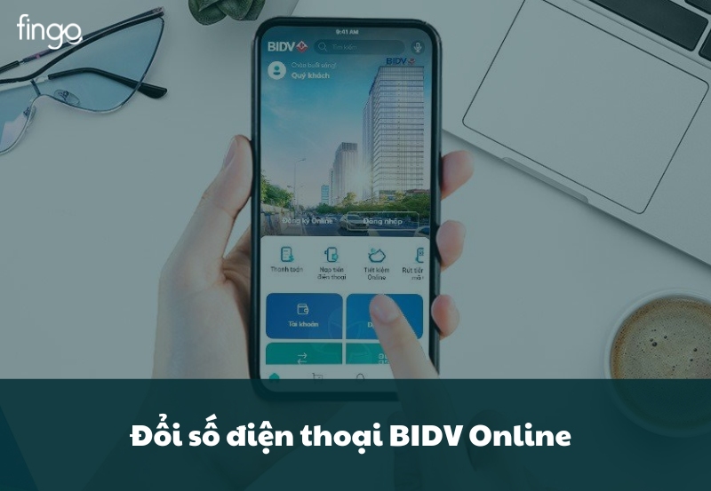 Đổi số điện thoại BIDV Online