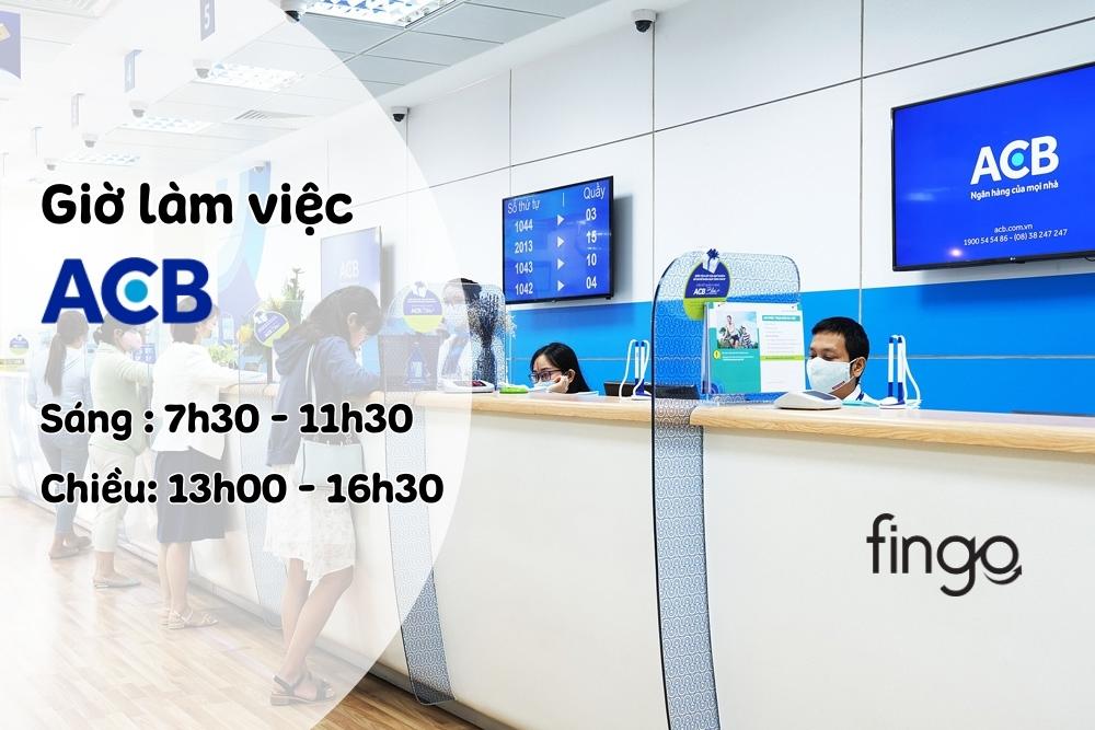 Giờ làm việc ACB