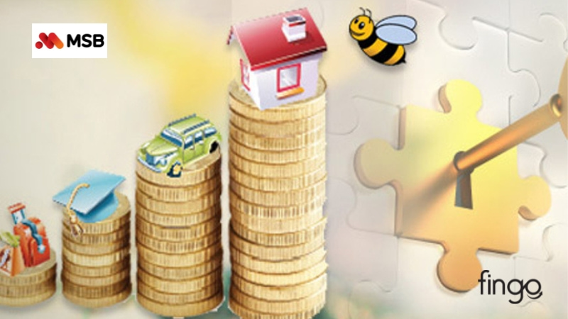 Gửi tiết kiệm online MSB - Gói ong vàng