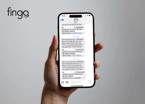 Kiểm tra mã giao dịch qua SMS Banking