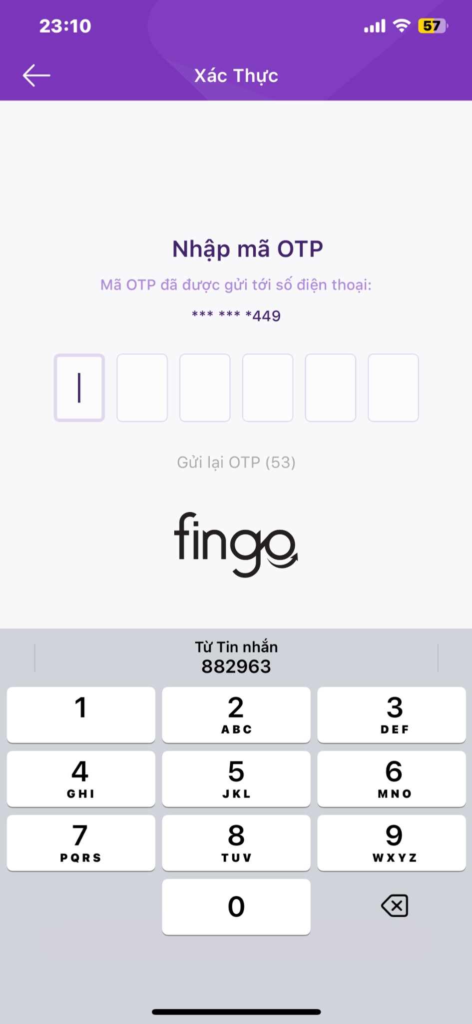 Mở tài khoản TPBank online bước 3