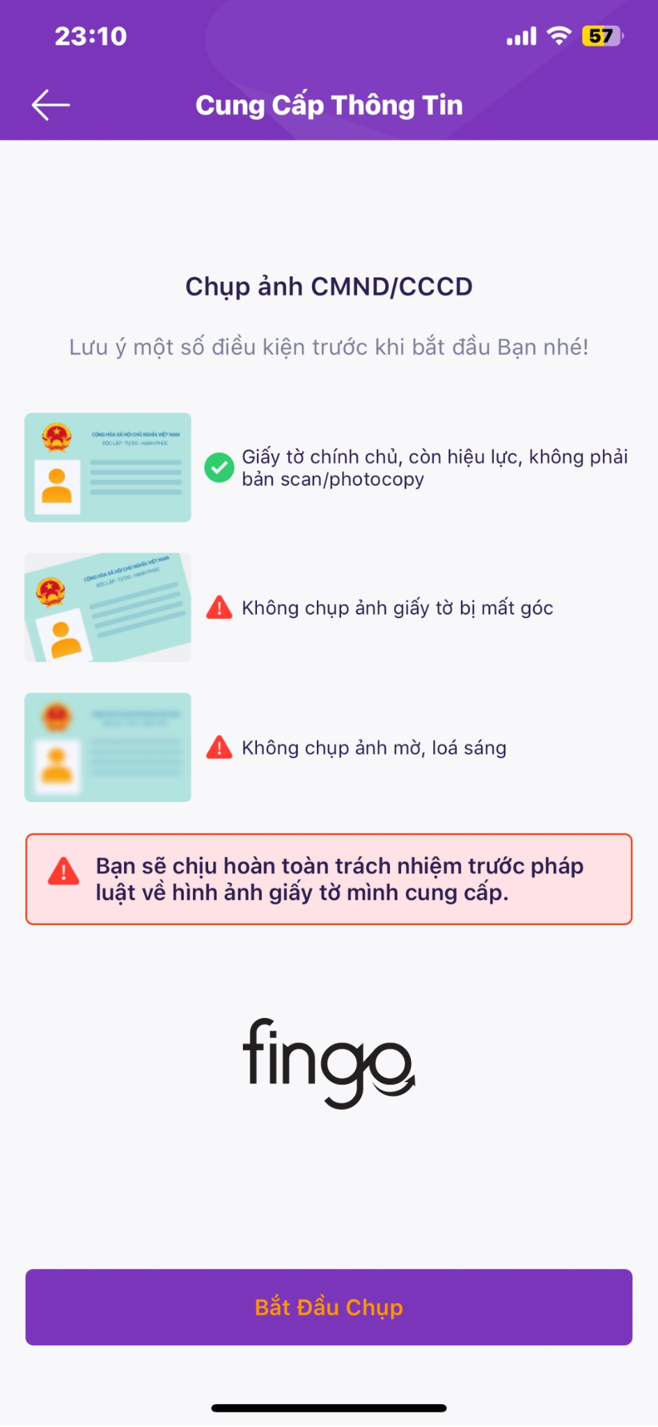 Mở tài khoản TPBank online bước 4
