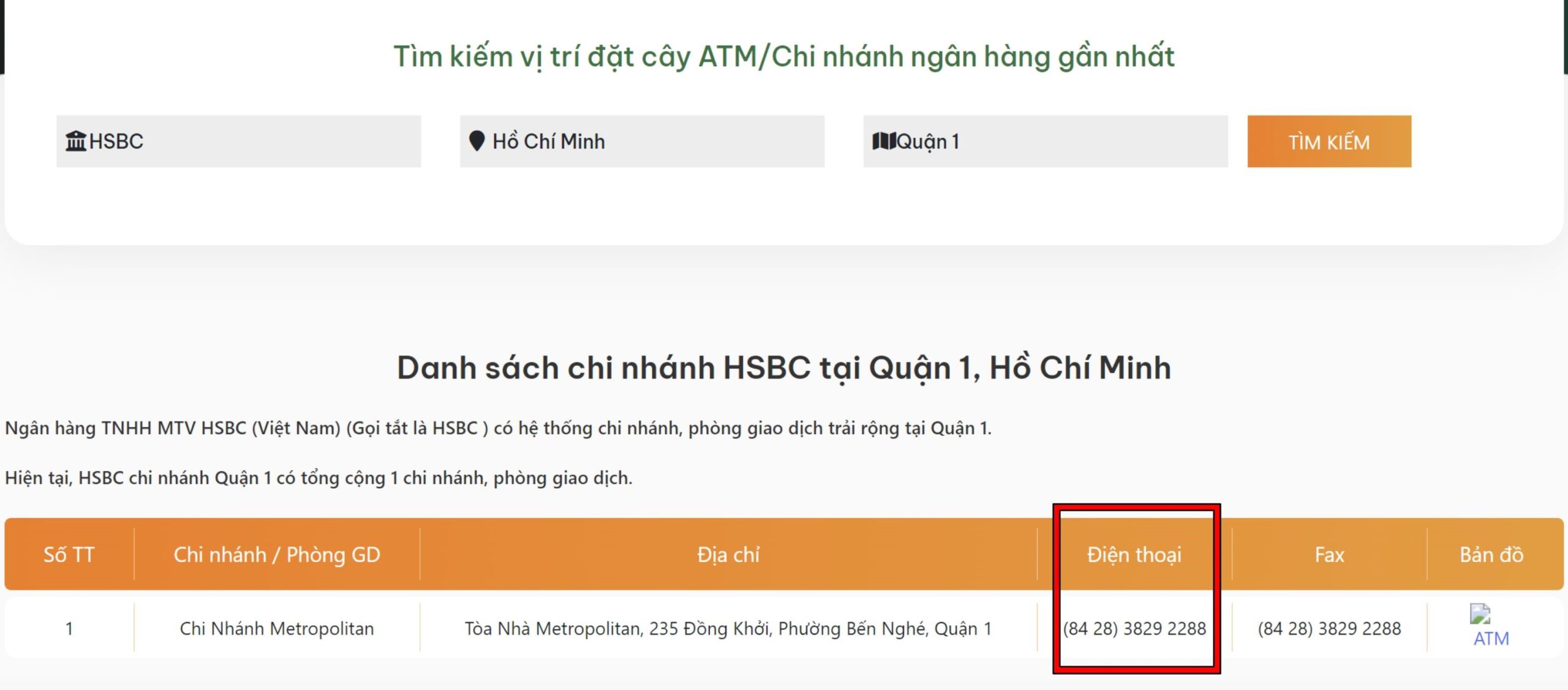 Số điện thoại sẽ được hiển thị trên website Fingo