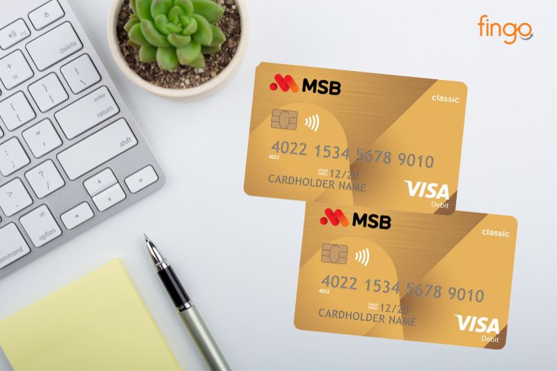 Thẻ ghi nợ quốc tế MSB Visa Classic