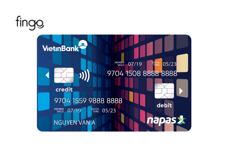 Thẻ ngân hàng đẹp Vietinbank