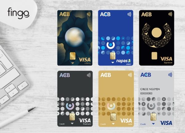 Các loại thẻ tín dụng ACB