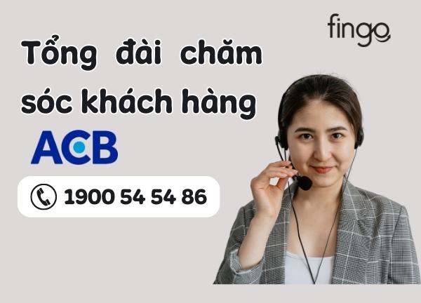 Tổng đài ngân hàng ACB