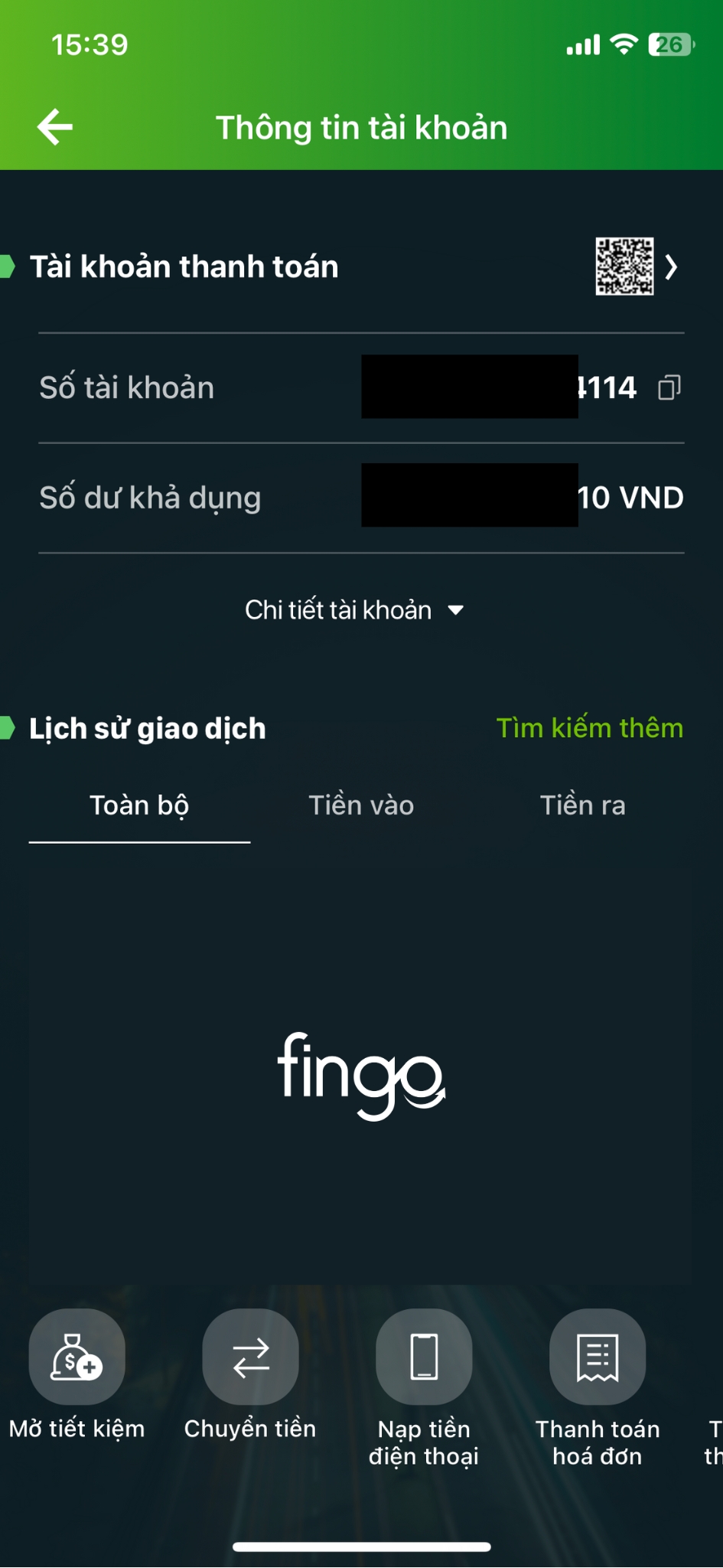 Tra cứu chi nhánh ngân hàng Vietcombank bước 3