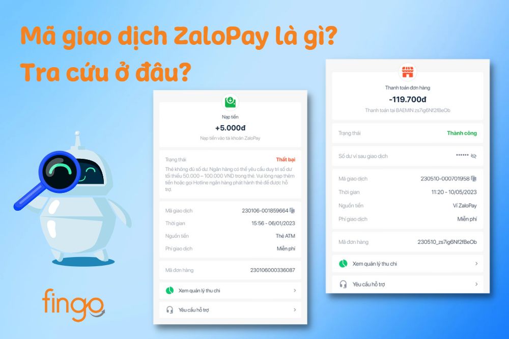 Hướng dẫn tra cứu mã giao dịch ZaloPay nhanh chóng, chi tiết